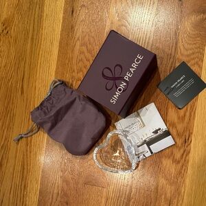 Simon Pearce heart dish